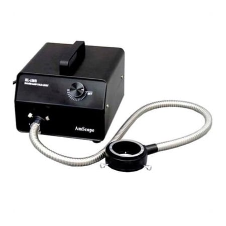United Scope Llc. AmScope HL150-BR 150W Fiber Optic Ring Illuminator HL150-BR